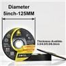 Ceramic Grinding Disc 5inch 80Grit